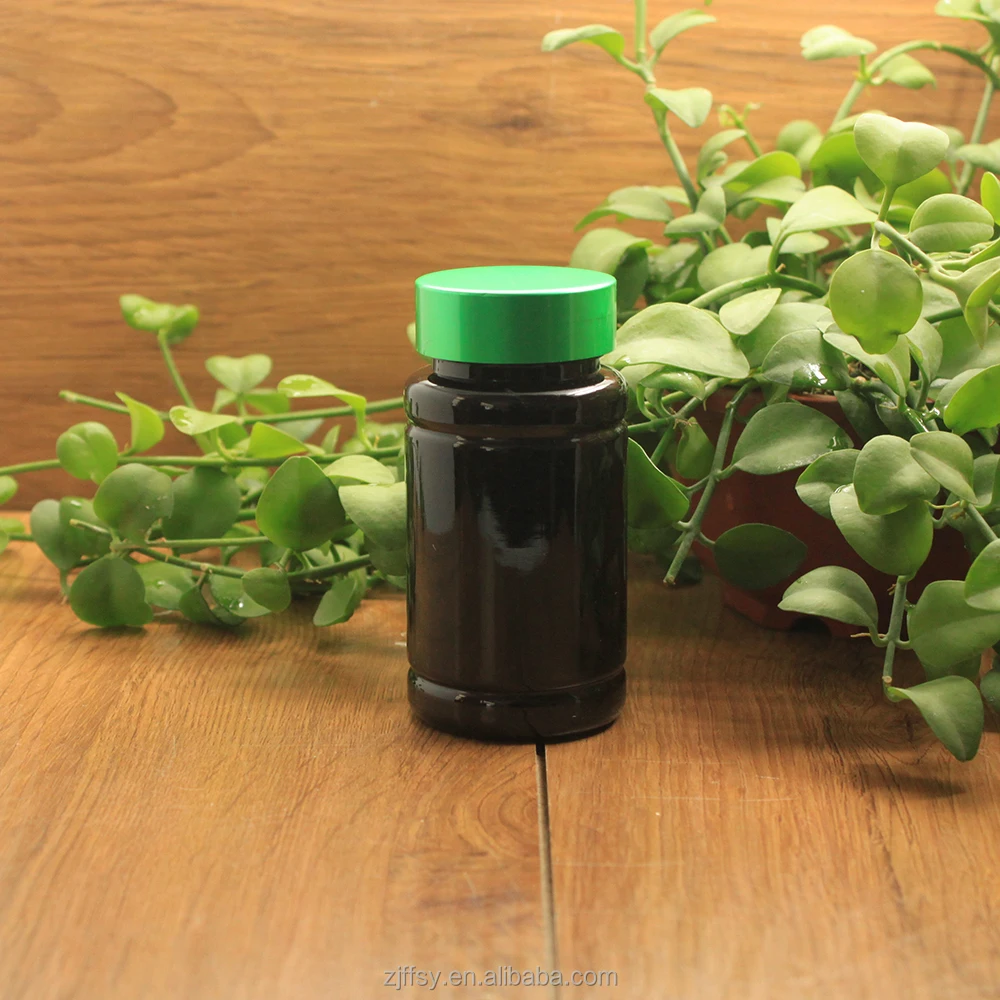 100ml bamboo bottle medicine pill jar plastic bottle medical capsule bottles