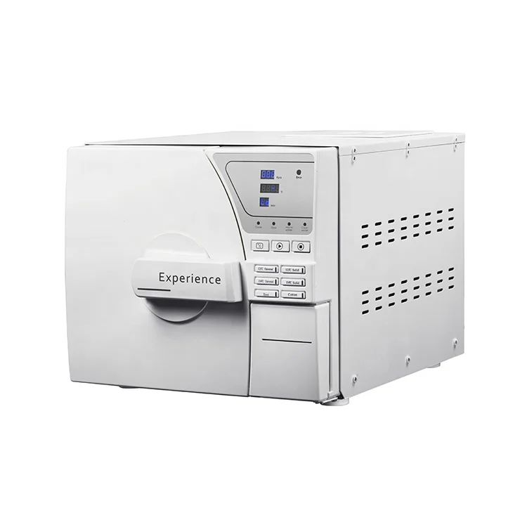 12L Class B Vacuum Steam Sterilizer LED Dental Autoclave With Printer