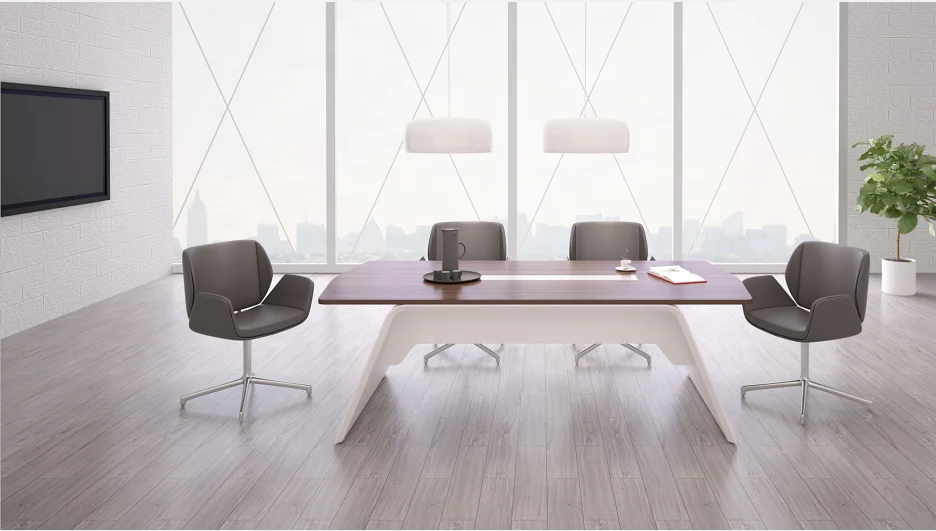 Modern Chairman Furniture MDF veneer Table Office CEO Desk,  luxury l shaped office desk office furniture
