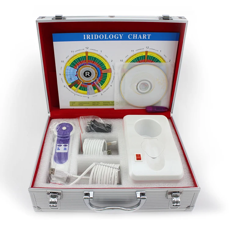 2020 Professional portable 5mp iriscope iris analyzer iridology camera with pro iris