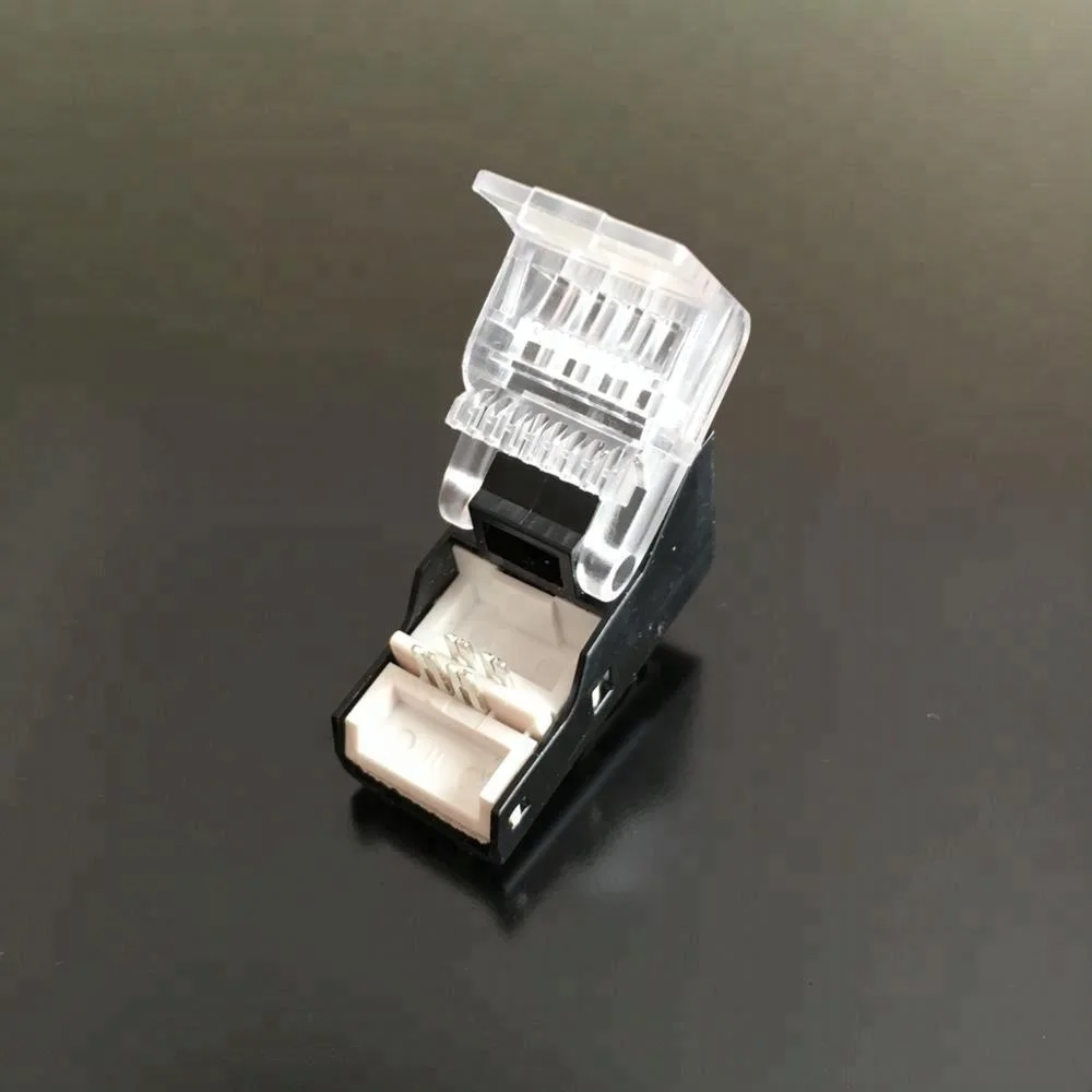 RJ11 6P4C Enhanced Cat3 Voice Modular Socket for Telephone