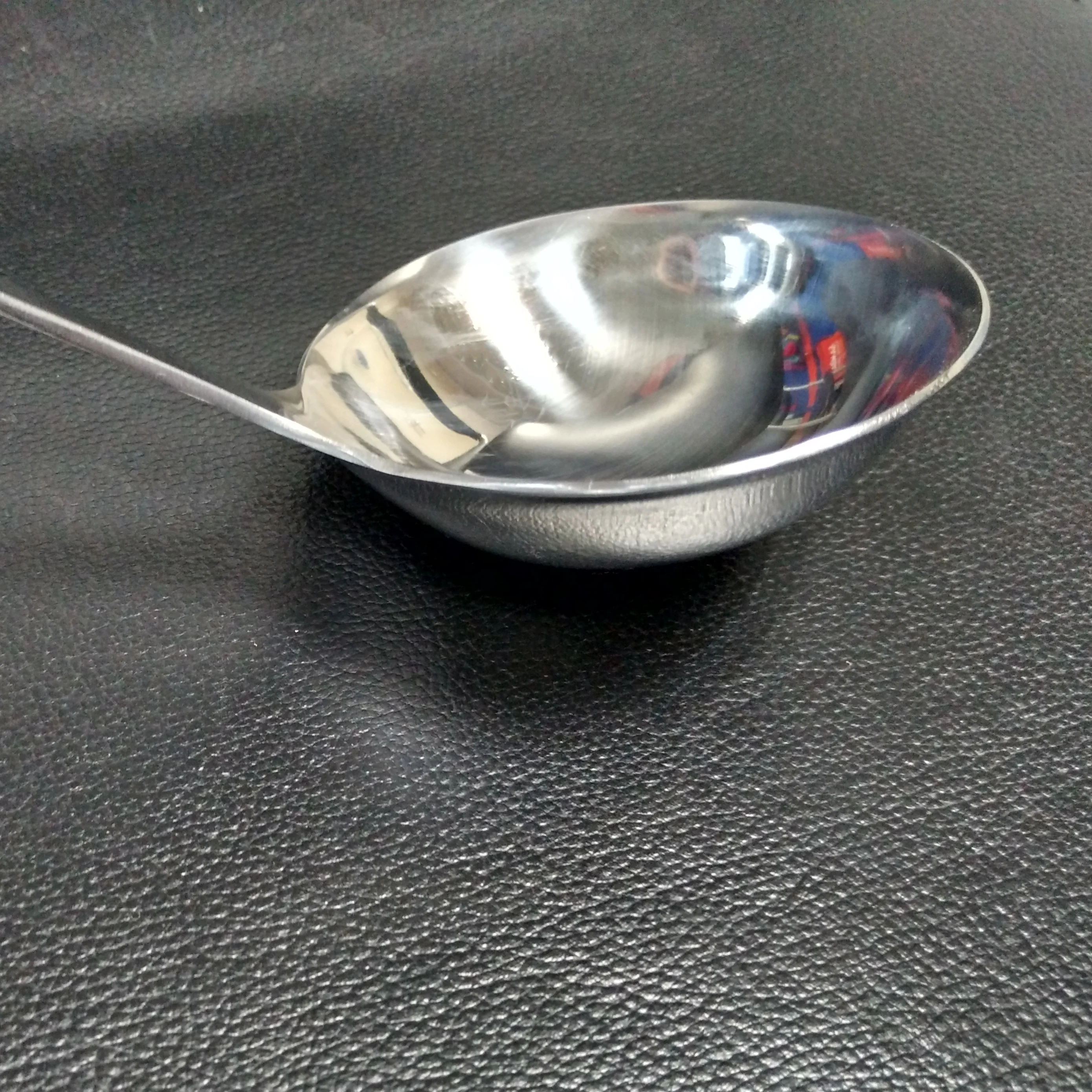 Heavy duty thick stainless steel kitchen ladle pro restaurant utensil soup sauce spoon ladle