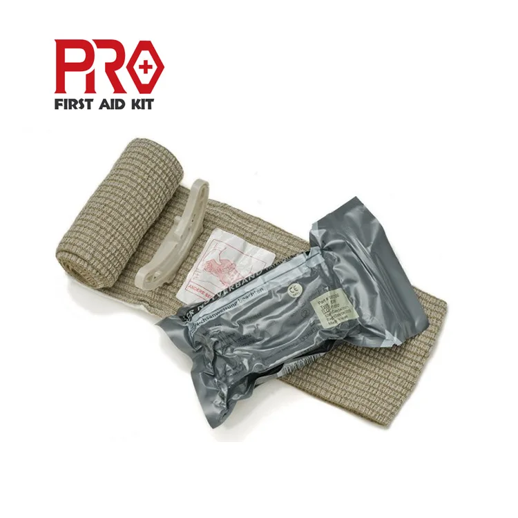 4 inch First Aid Device Medical Equipment Dressing Military Compression Elastic Tubular Bandage Quick Clot Israeli Gauze Bandage