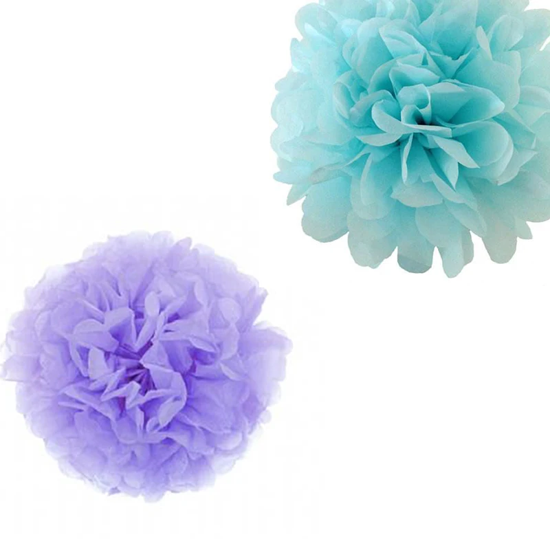 
 Праздничные украшения, подвесные бумажные помпоны, бумажные цветы, Рождественский Бумажный помпон  