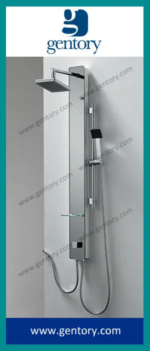 2014 душа массаёная ванна тела панели ванной использовать закаленное glasscolorful закаленное стекло санитарно продукта g082