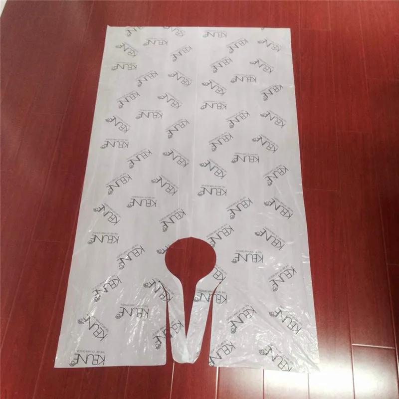 disposable hair colouring cape for baber shop