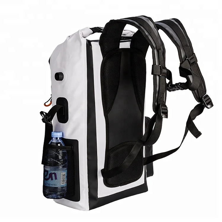 PVC 30L rolltop soft ice waterproof leakproof insulated cooler backpack