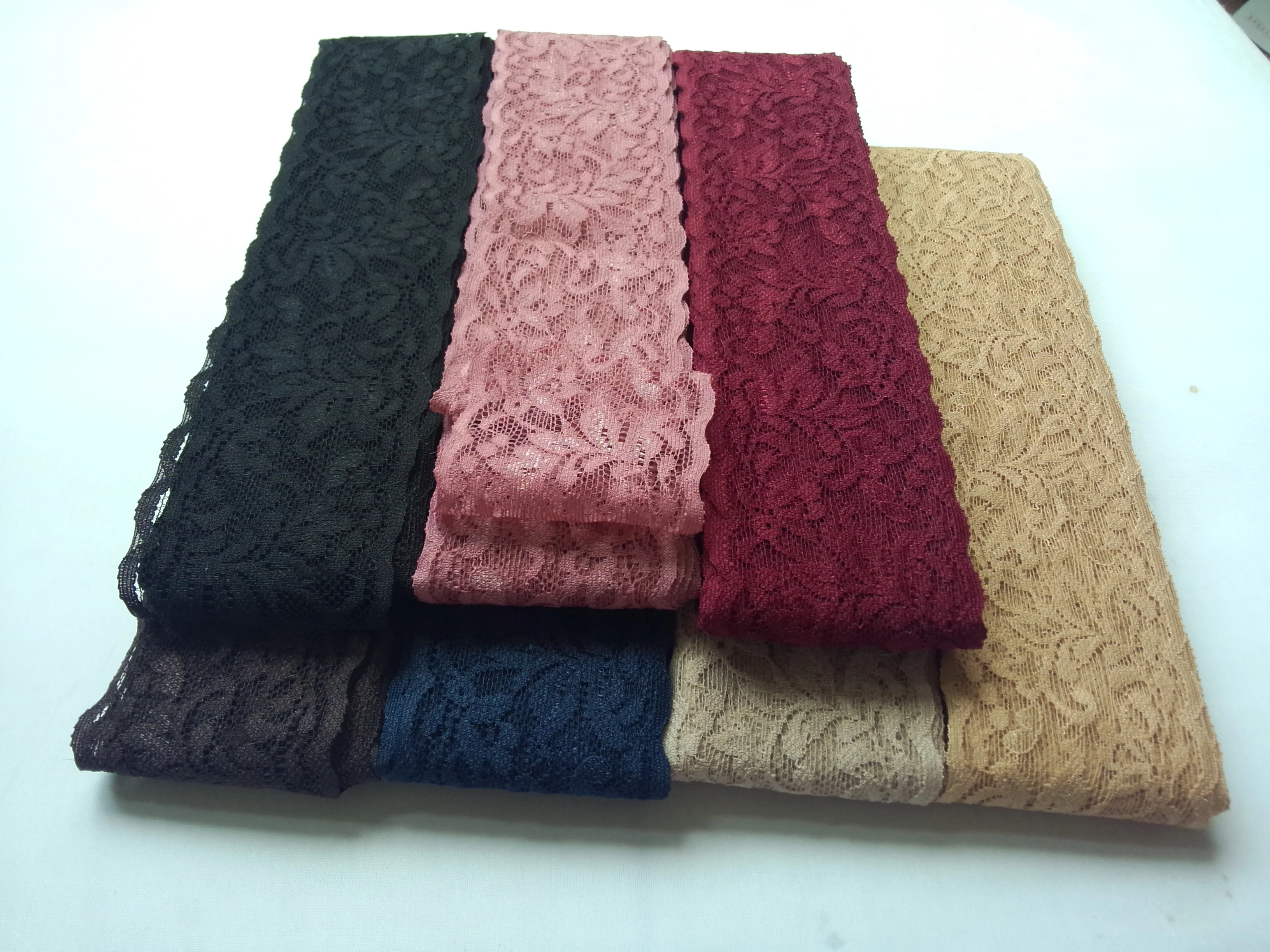 stretch 6cm lace elastic for adults headbands by yard -lace wedding hair accessories