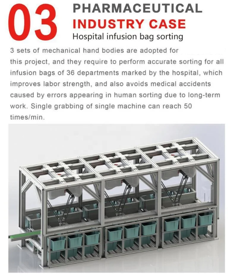 
Fastest industrial delta robot spider robot 