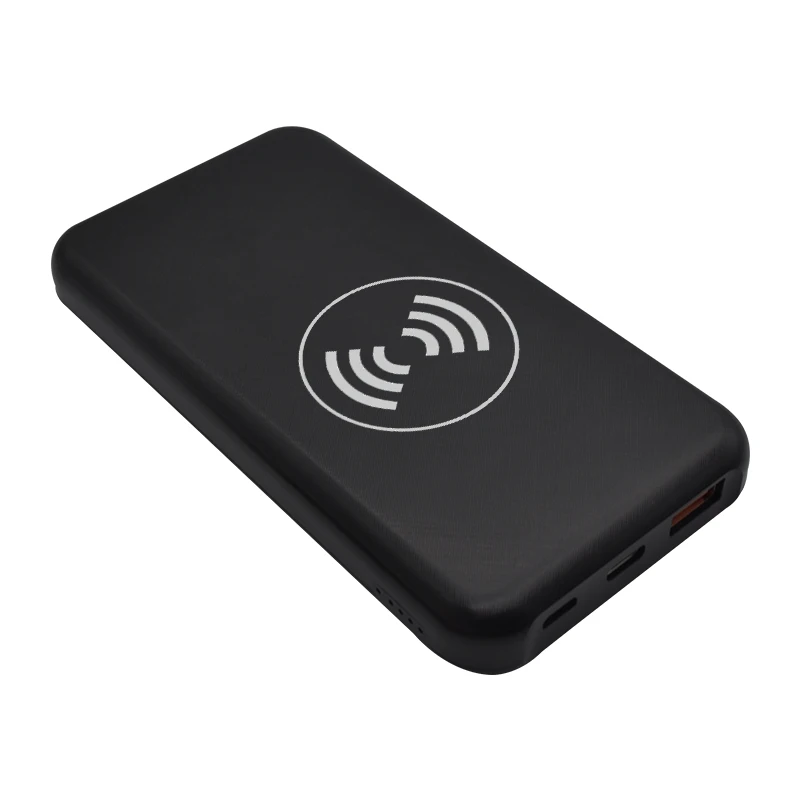 GEBRA unique design 3 in 1  mobile phone slim qi wireless fast charger 20000mah 10000mah wireless powerbank with custom logo