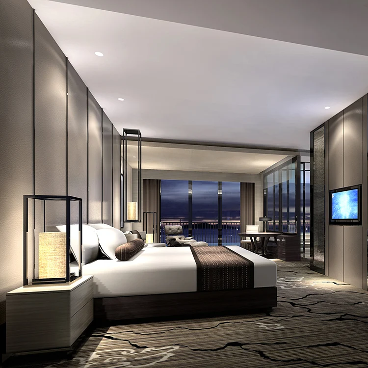 OEM popular interior hotel room furniture packages designs