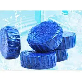 
High Quality Solid Blue Bubble Scented Toilet Cleaner For Toilet Bowl 