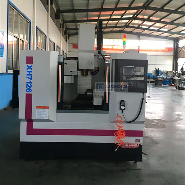 XH7126 Mini Metal Cheap 4 Axis CNC Metal Milling Machine for Metal