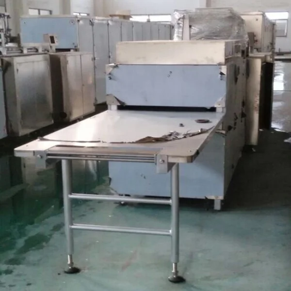 Q113-510 Hot sale automatic chocolate bar moulding line/chocolate depositor machine