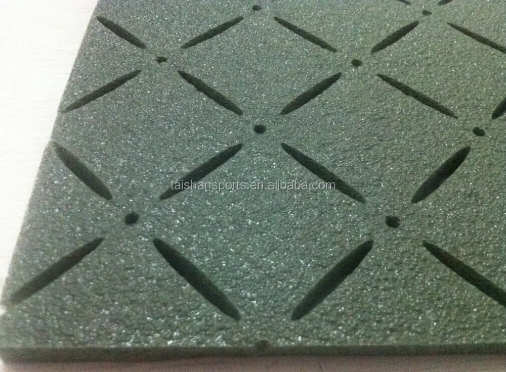 
2016 excellent chock absorption and rebound performance shocking pad for football field artificial grass 