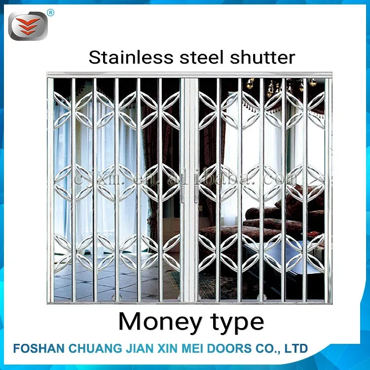 Custom Anti-theft Stainless Steel  Folding Gate