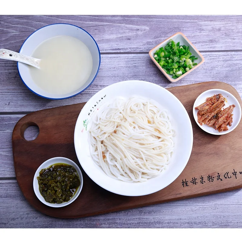 
Suitable for everyone to eat healthy low-calorie Chinese food Guilin rice noodle bowl shirataki noodles 