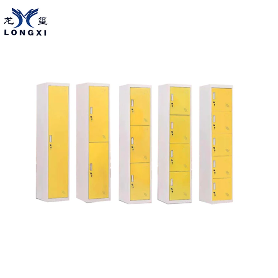 
K D structure 1 2 3 4 door storage clothes locker different color online design steel almirah 