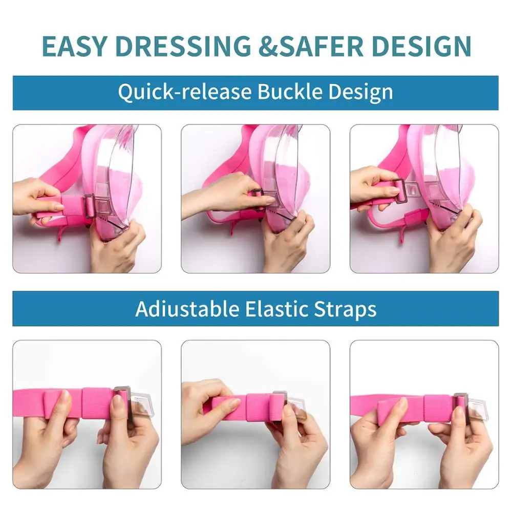 2019 Hot Sell Anti Leak Snorkel Mask Full face Swimming Mask