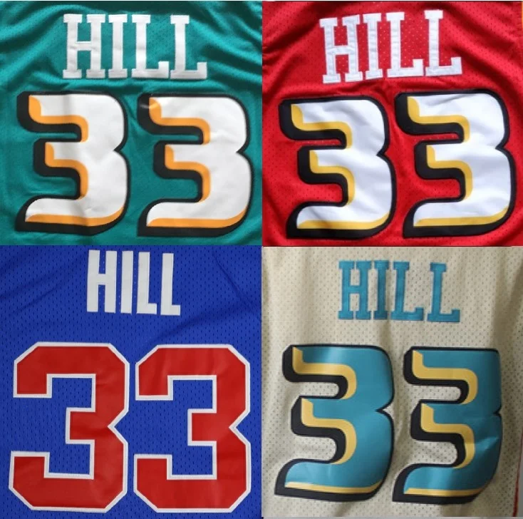 Customized Grant Hill Best Quality Stitched Jerseys