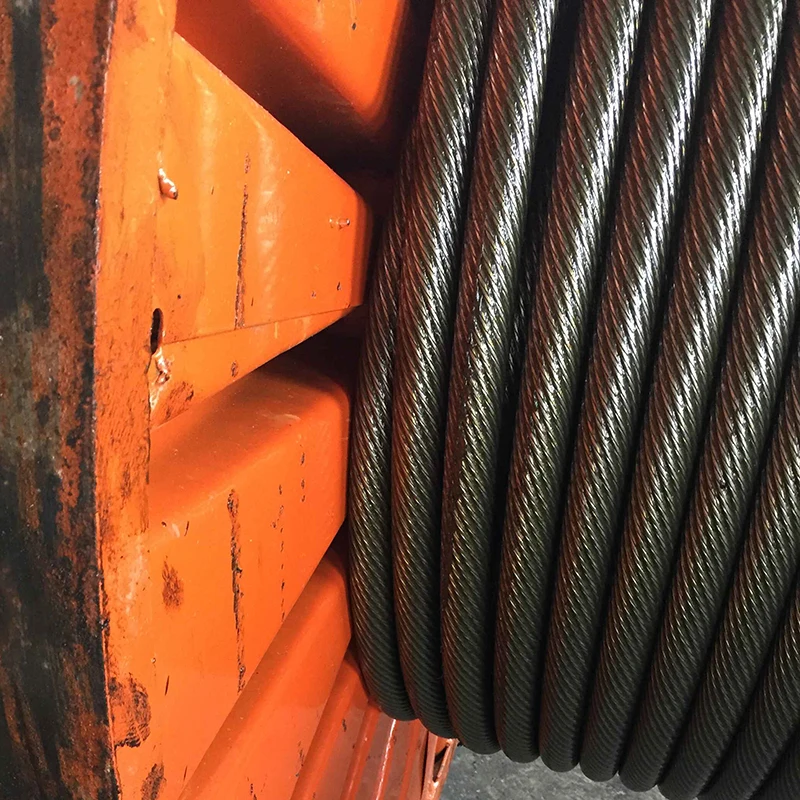 
Electro And Hot Dip 6x41 WS+FC/IWR Galvanized Steel Wire Rope 