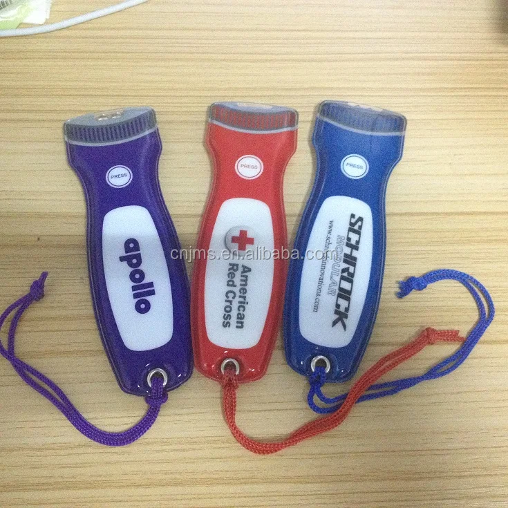 Factory Direct Selling Light Magnetic Flat Flashlight Dollar Tree With Customized CMYK Printing