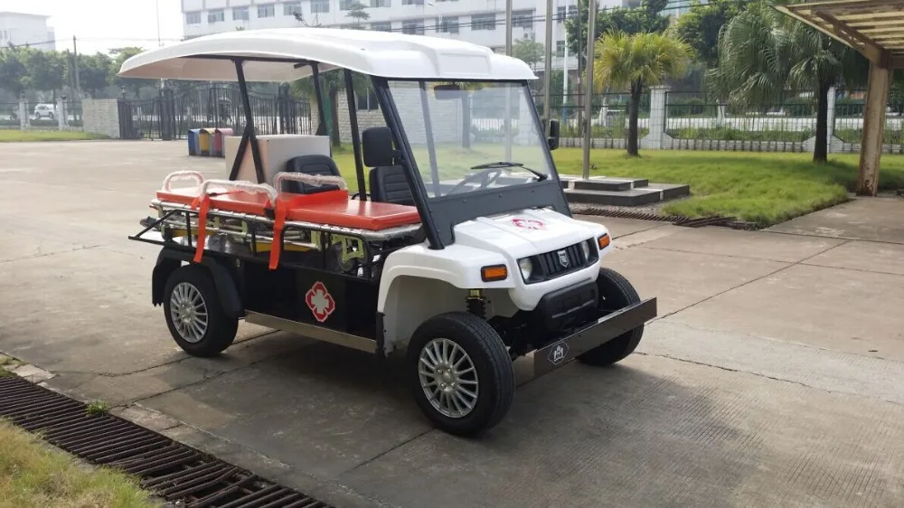 Guangzhou factory sell low price electric ambulance vehicle