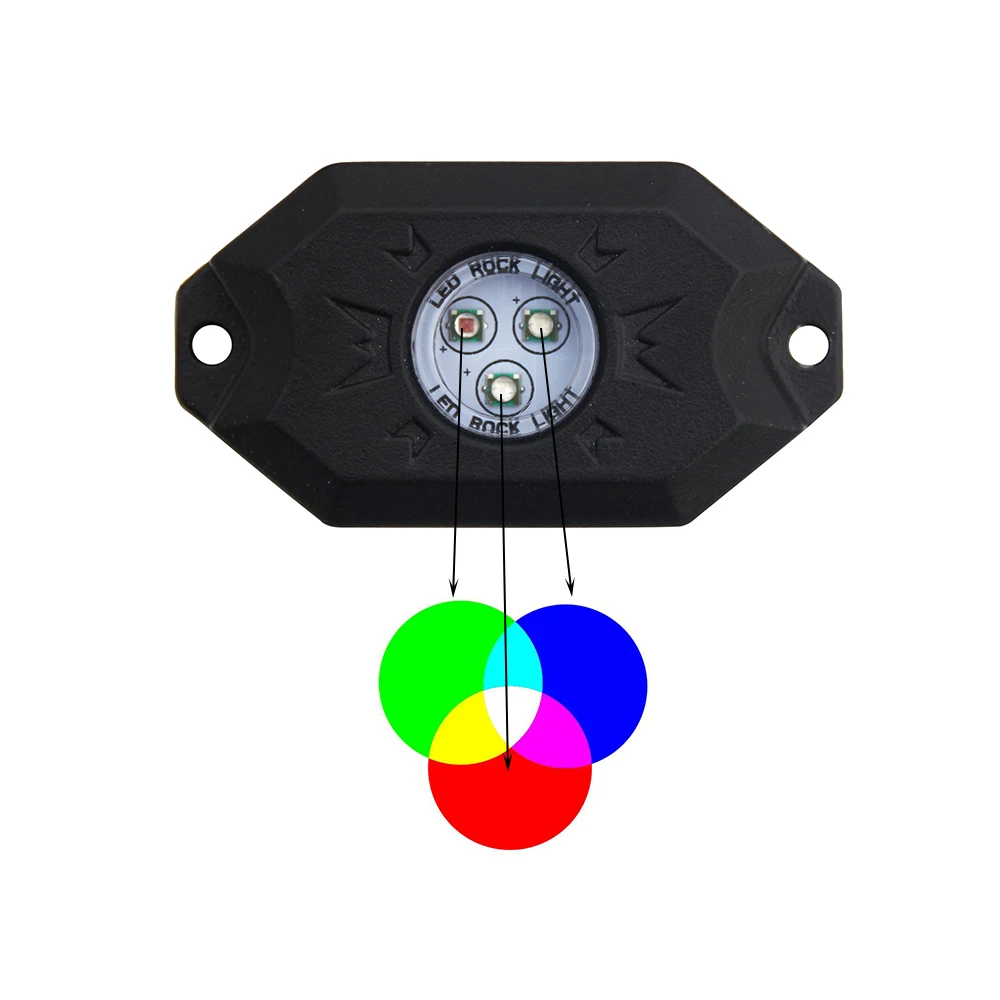 APP Controller 4 Pods 8 Pods RGB Led Rock Lights