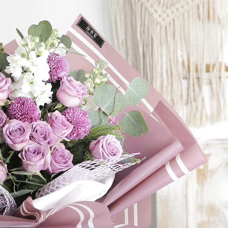 
Fresh Flower Wrapping Paper Wholesale Luxury packaging flower gift wrapping paper 