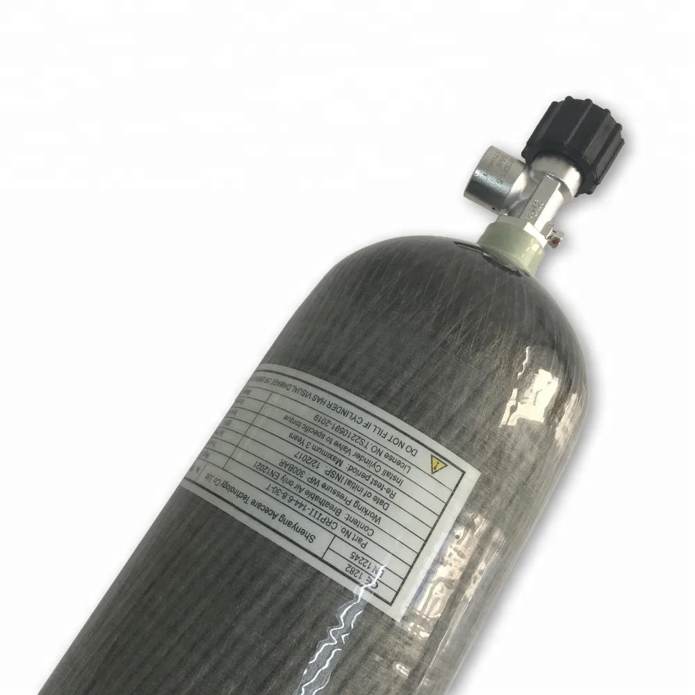 
high quality 6.8L high pressure carbon fiber air cylinders for sale 
