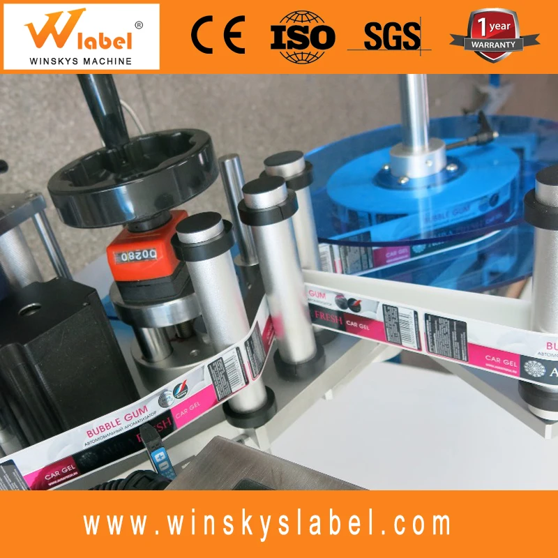 2022 automatic labeling head labeling machine spare parts in production line for cans