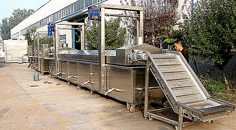 
Automatic cake production line / glutinous rice cake , corn cake , potato cake fryer machine 