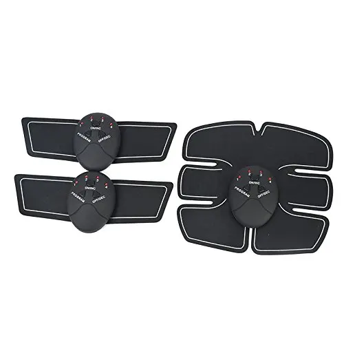 Muscle Toner ABS Stimulator Portable Abdominal Muscle Trainer with Rhythm and Soft Impulse