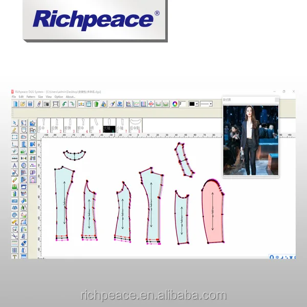 Garment CAD Software Pattern fashion design grading marker