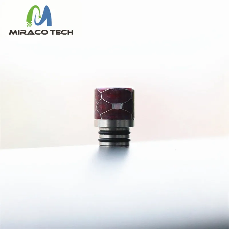 
Foggyman Epoxy Resin Drip Tip Head Vape Mouthpiece 510 drip tip for E Cigarette Petri V2 Petri V3 RDA Atomizer tank 