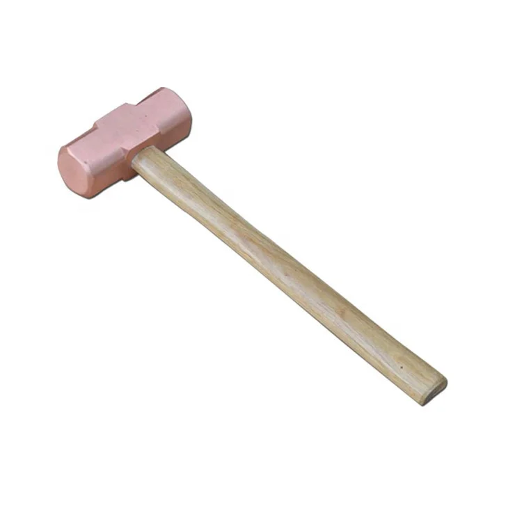 BRASS NON SPARKING HAMMER SAFETY HAND TOOLS WOODEM HANDLE OR FIBERGLASS GERMANY HAMMERS