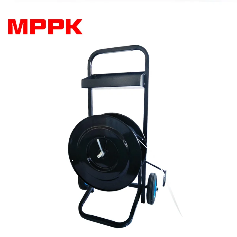 Packing Tape Strap Tool Trolley PP Strapping Dispenser for 200mm inner diameter