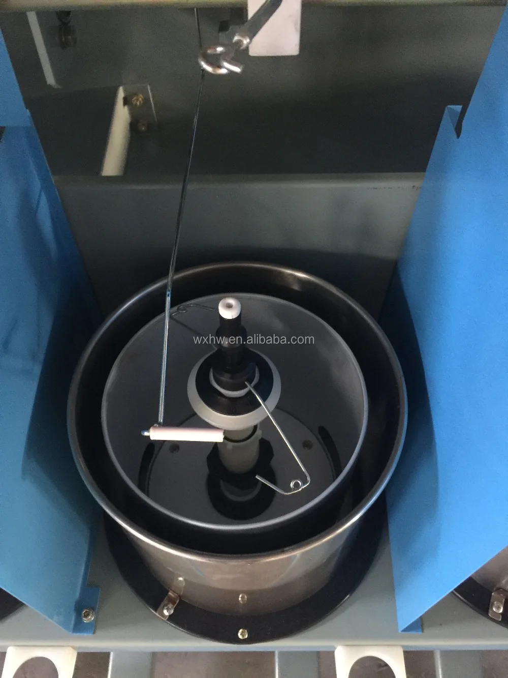 Two for one twisting machine for short fiber yarn / yarn twisting machine