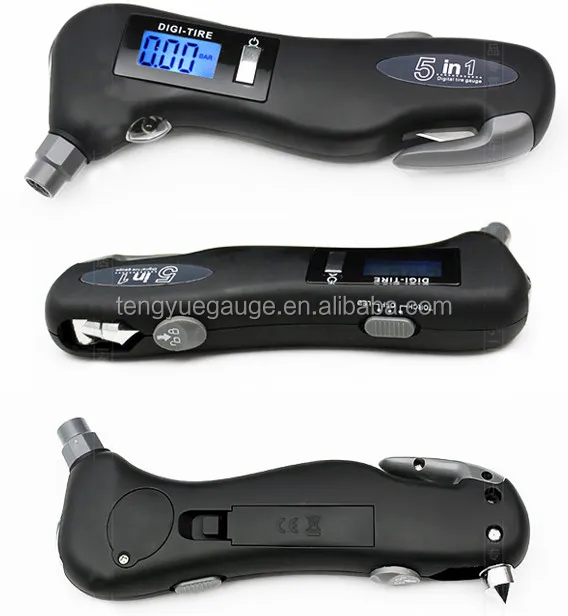 New lcd tire electronic air pressure gauge calibration