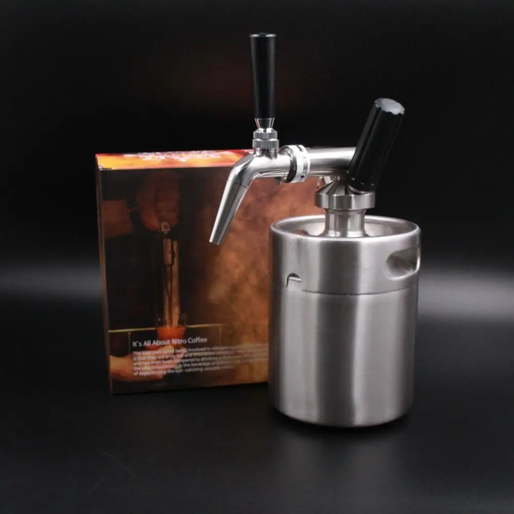 Кофеварка для холодного приготовления 2 л/4 л 64 унции нержавеющая