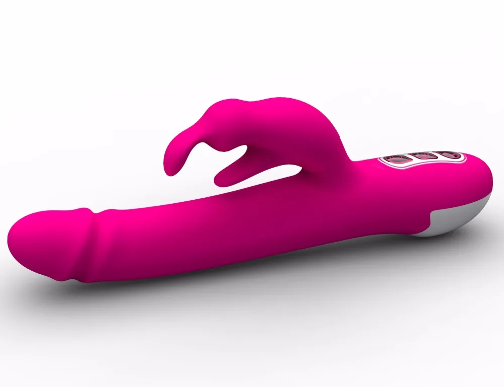 popular multi-speed vibrator, waterproof silicone USB rechargeable vibrator G-spot stimulator vibrating wand massager for women