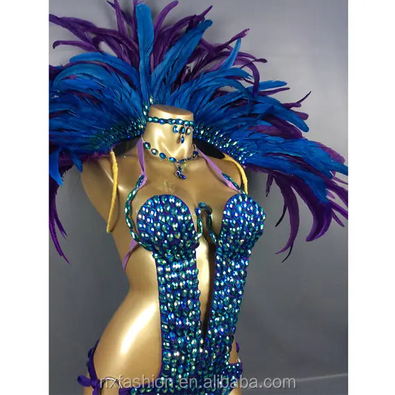 Colorful Natural Feather for Carnival Feather Costumes Wings