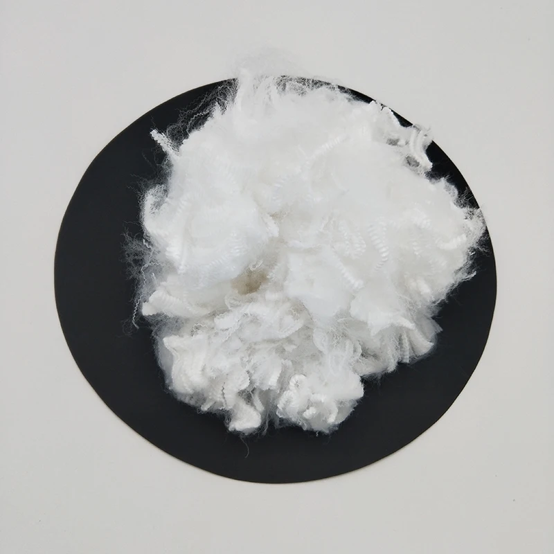 Virgin white PSF low melt polyester staple fiber