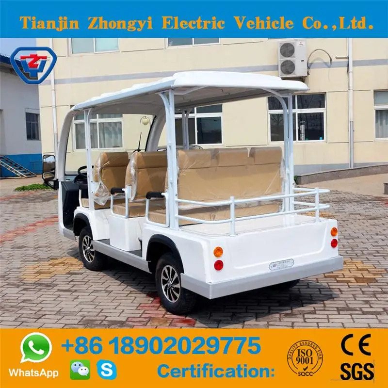 Оптовая продажа по 8 мест Электроэнергетическая автомобиль для гольфа