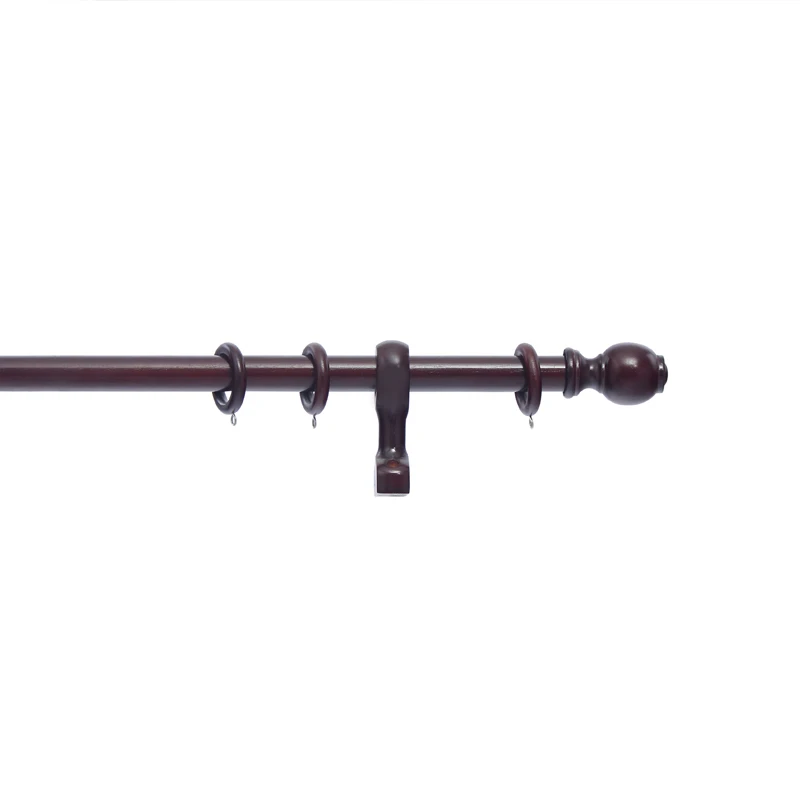 Spring Tension double curtain poles curtain rods in Dubai and New designs curtain metal rod