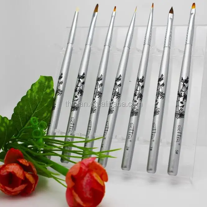 2017 China Shenzhen Makeup Brush Set Tool New fashion kolinsky hair nail art brush paint brush