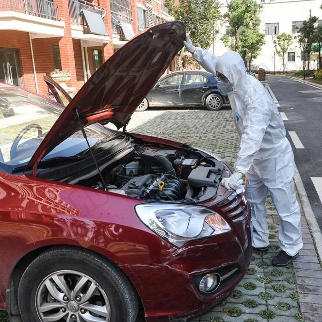 Microporous Coverall Uniform