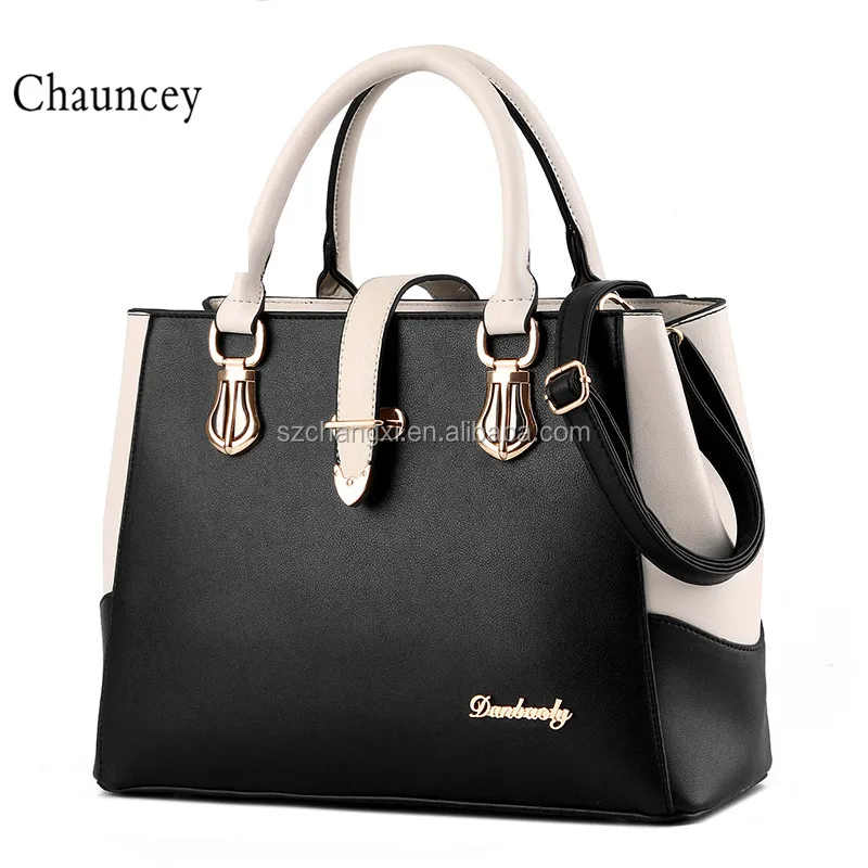 2017 Popular Design beautiful lady shoulder bags woman leather handbag