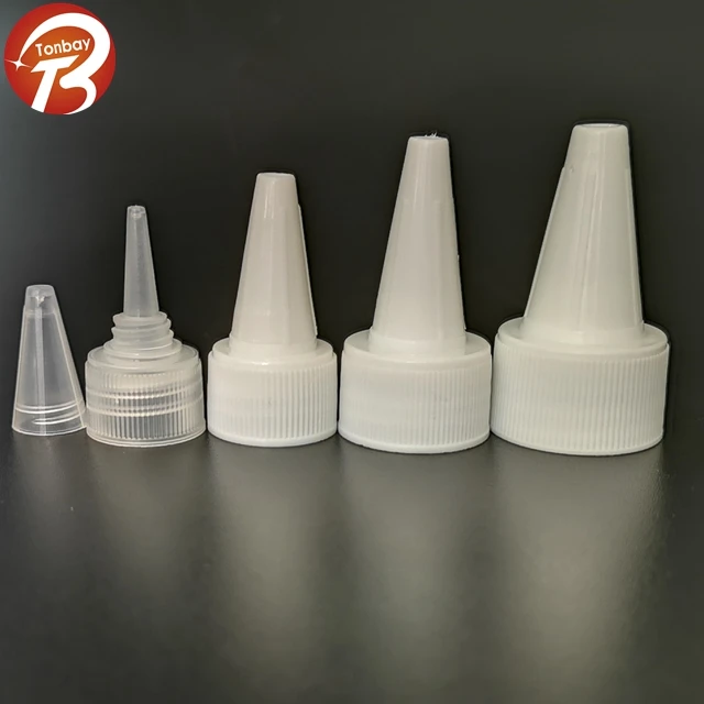 18mm 20mm 24mm 28mm push pull cap plastic twist off cap