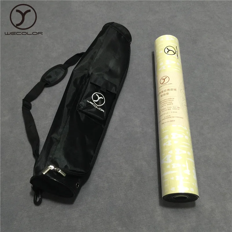 Good Packaging High Density Comfortable Eco-Friendly Custom Printed Natural Rubber Yoga Mat and Yoga Mat Strap